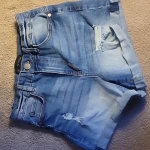 High waist shorts